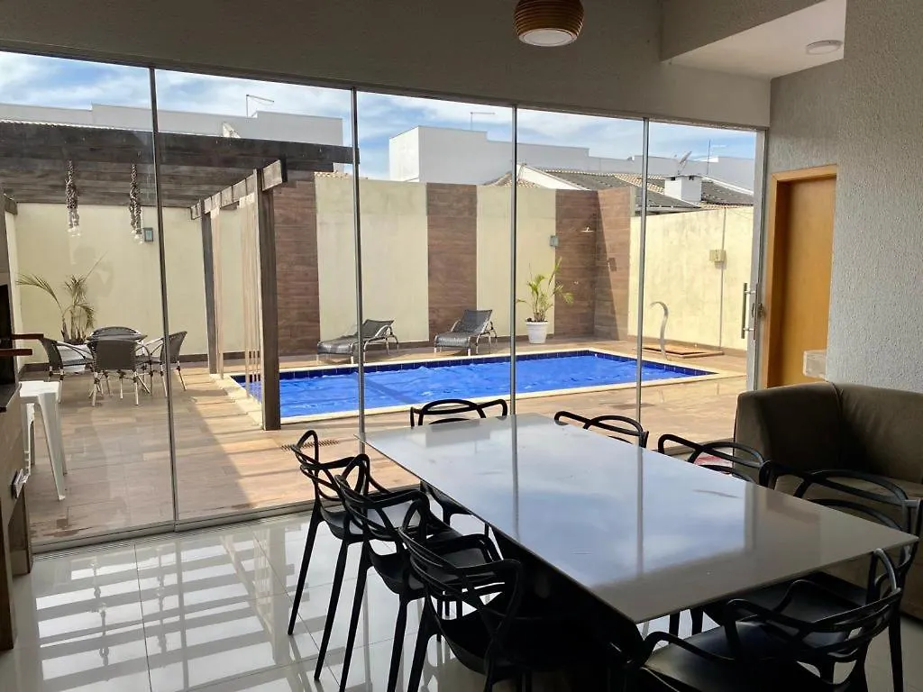 Casa Com Piscina E Duas Suites Perto Do Parque Lagoa Quente カルダス・ノバス 0*,