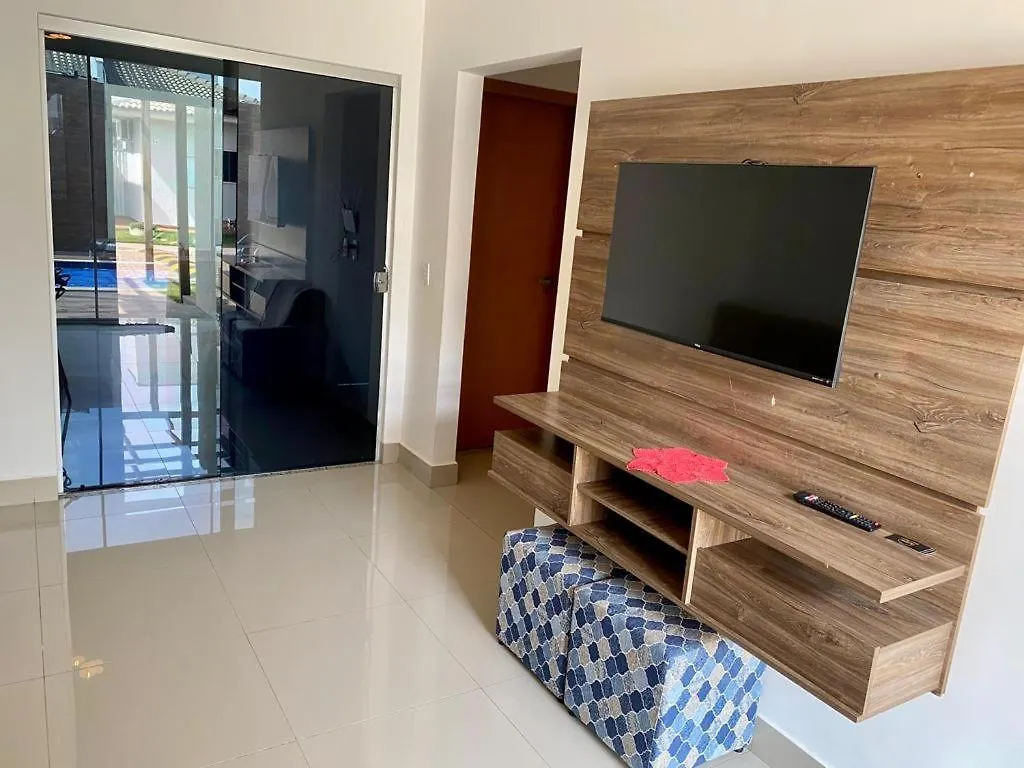 別荘 Casa Com Piscina E Duas Suites Perto Do Parque Lagoa Quente カルダス・ノバス