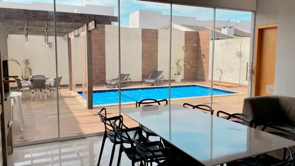 Casa Com Piscina E Duas Suites Perto Do Parque Lagoa Quente カルダス・ノバス 0*,